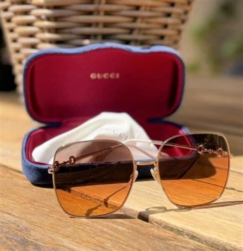 gucci zonnebril l1659|Gucci Eyewear horsebit.